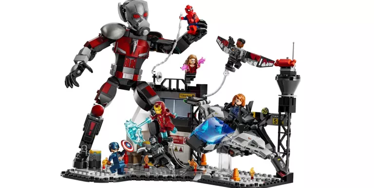LEGO SUPER HEROES 76314 KAPITAN AMERYKA: WOJNA BOHATERÓW OPAKOWANIE 7/10