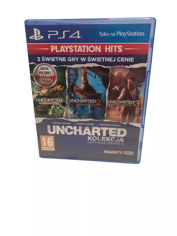 UNCHARTED: KOLEKCJA NATHANA DRAKE'A PLAYSTATION 4 (PS4)