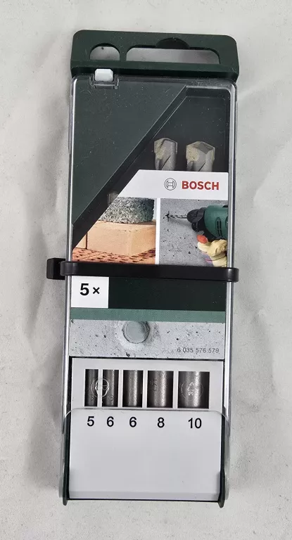 BOSCH ZESTAW WIERTEŁ DO BETONU 5-10MM