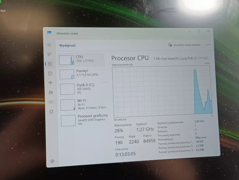 LAPTOP ACER ASPIRE 3 N20C6 INTEL CORE I3-1115G 16GB 512GB