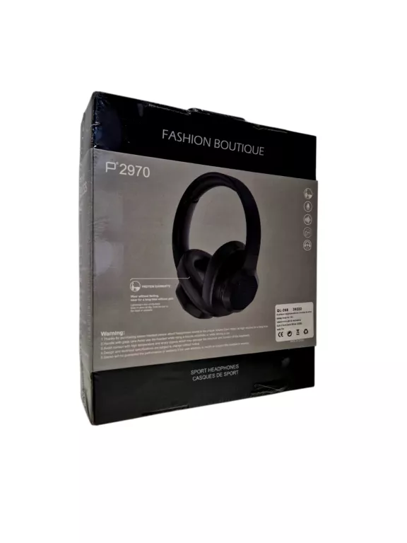 SŁUCHAWKI BEZPRZEWODOWE NAUSZNE FASHION BOUTIQUE P2970
