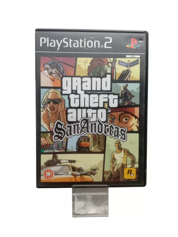GRA NA PS2 GTA SAN ANDREAS OPIS