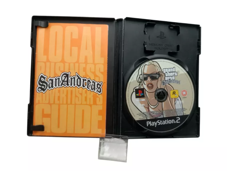 GRA NA PS2 GTA SAN ANDREAS OPIS