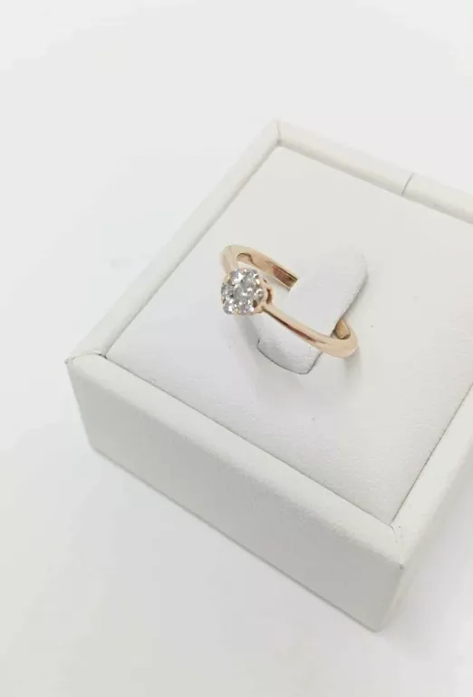 ZŁOTY PIERŚCIONEK Z BRYLANTEM P. 585