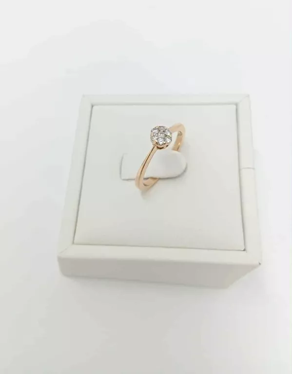 ZŁOTY PIERŚCIONEK Z BRYLANTEM P. 585