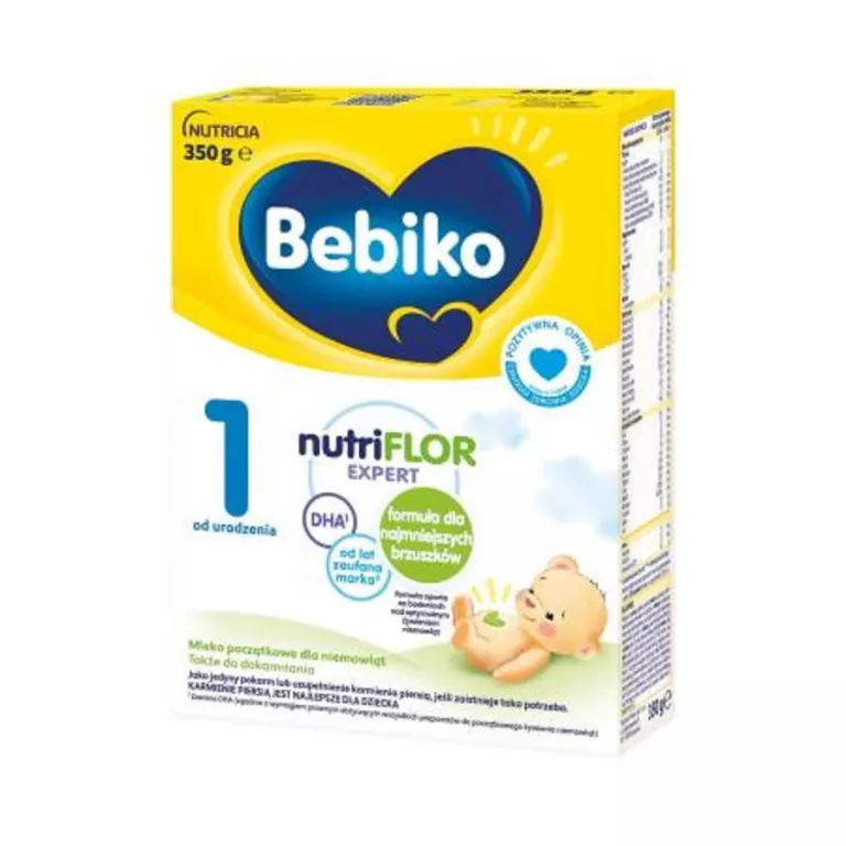 BEBIKO 1 MLEKO POCZĄTKOWE DLA NIEMOWLĄT OD URODZENIA 350 G