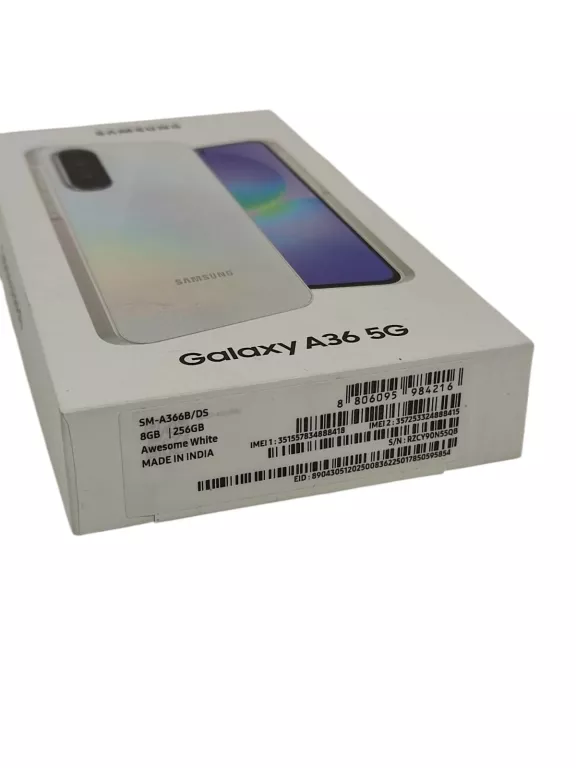 TELEFON SAMSUNG GALAXY A36 5G 8/256 GB 6,70" 5000 MAH W PUDEŁKU - OPIS !