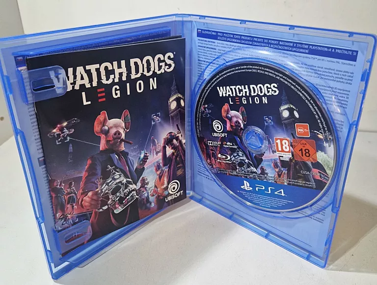 GRA NA KONSOLĘ PS4 WATCH DOGS: LEGION