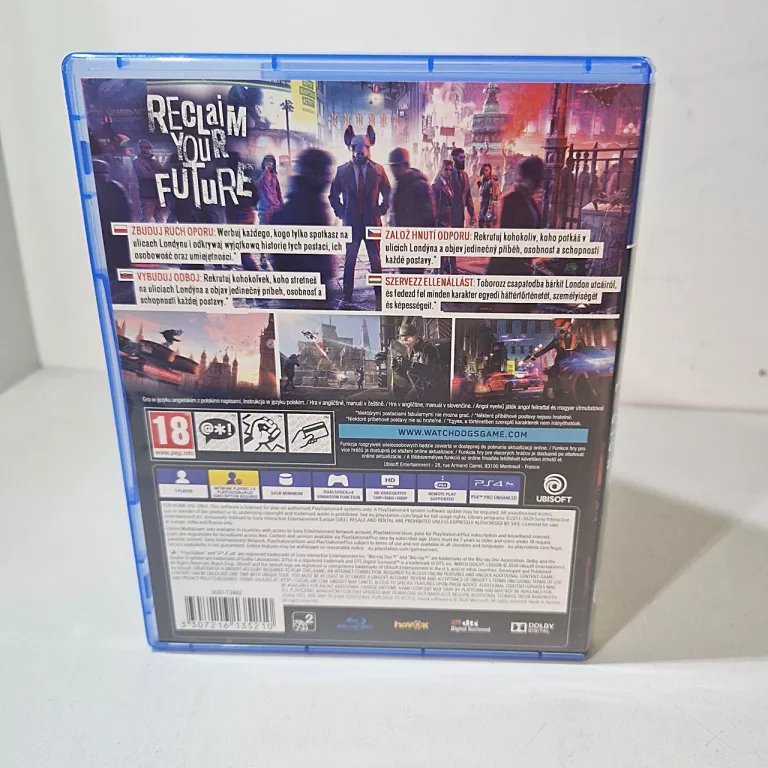 GRA NA KONSOLĘ PS4 WATCH DOGS: LEGION