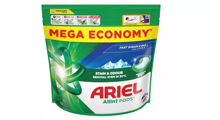 ARIEL ALL-IN-1 PODS UNIVERSAL ALPINE KAPSUŁKI DO PRANIA 60 SZTUK