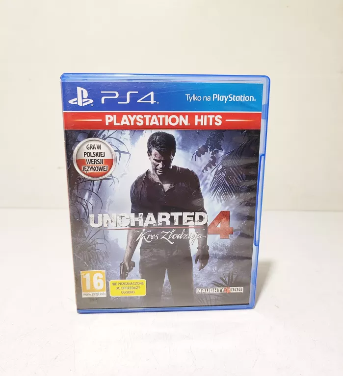GRA NA PS4 UNCHARTED 4 KRES ZŁODZIEJA