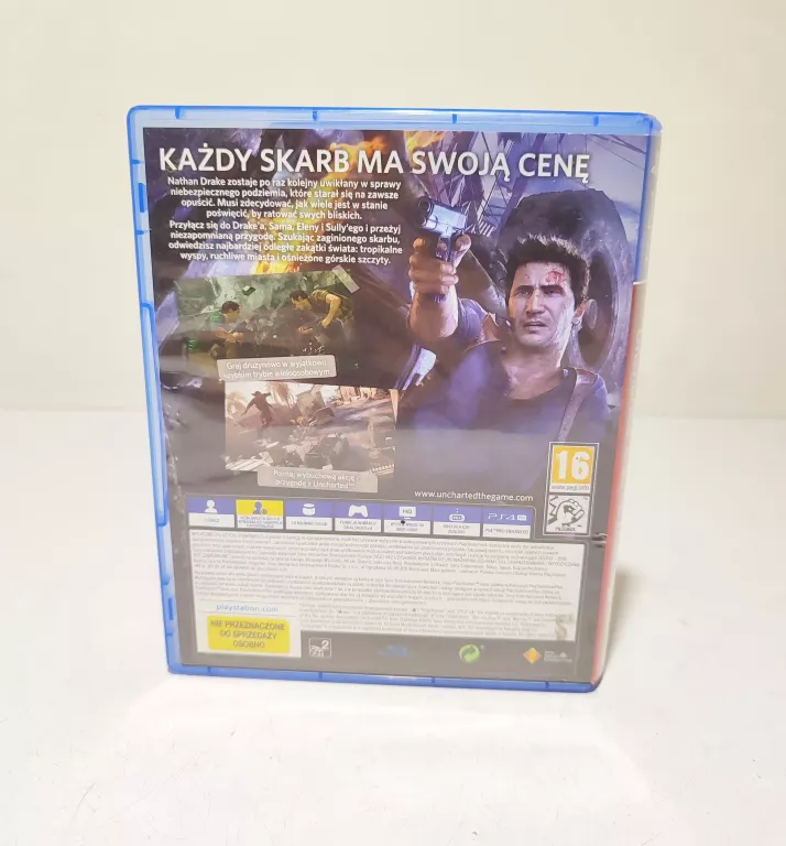 GRA NA PS4 UNCHARTED 4 KRES ZŁODZIEJA