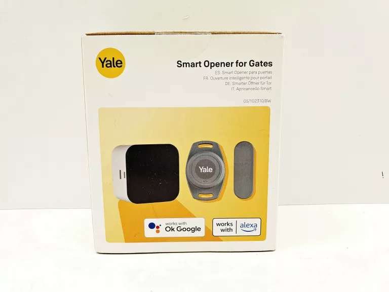 SMART OPENER - INTELIGENTNY SYSTEM DO BRAM I GARAŻY YALE 05/102310/BW WIFI