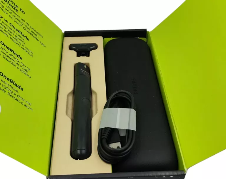 GOLARKA PHILIPS ONEBLADE TRYMER DO CIAŁA I FUTERAŁ PODRÓŻNY QP1424/65