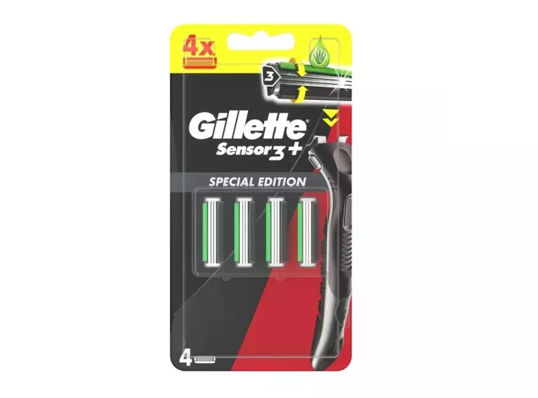 GILLETTE SENSOR 3+ EDYCJA SPECJALNA OSTRZA WYMIENNE DO MASZYNKI DO GOLENIA