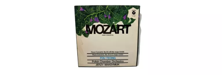 PŁYTA WINYLOWA MOZART PIANO CONCERTOS JERZY MAKSYMIUK