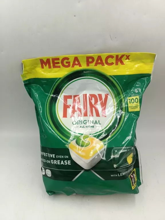 KAPSUŁKI DO ZMYWARKI FAIRY ORGINAL ALL IN ONE 100SZT