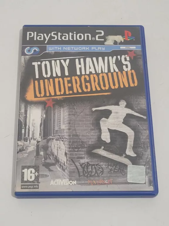 GRA PS2 TONY HAWK'S UNDERGROUND