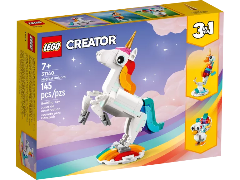LEGO CREATOR 3 W 1 31140 MAGICZNY JEDNOROŻEC