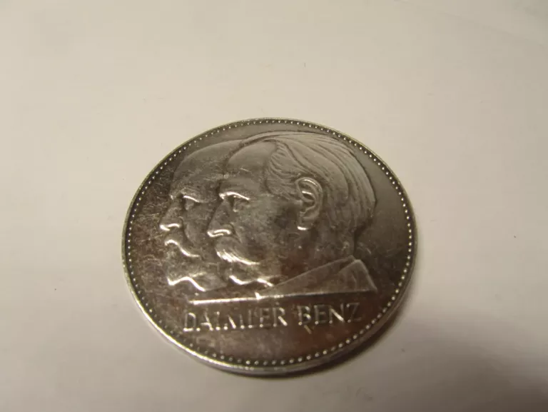 srebrny-medal-75-lat-daimler-benz-jahre-1886-1961-1000-gornoslaska-37a-kalisz-sj