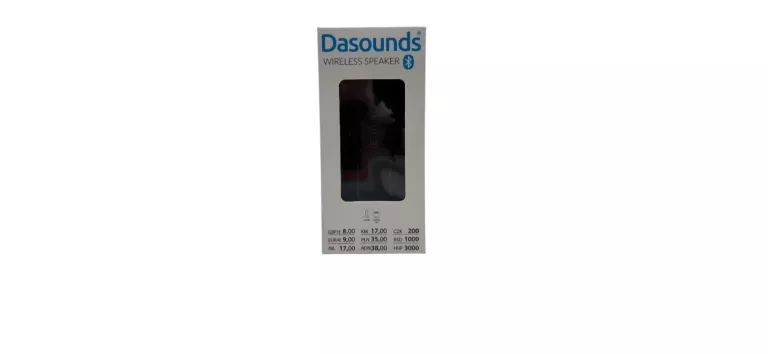 GŁOŚNIK DASOUNDS WIRELESS SPEAKER