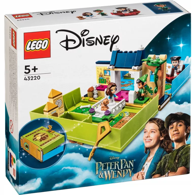 LEGO DISNEY 43220 MAGICZNA KSIĄŻKA PIOTRUSIA PANA I WANDY