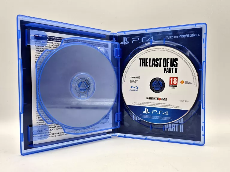 THE LAST OF US PART 2 SONY PLAYSTATION 4 (PS4)