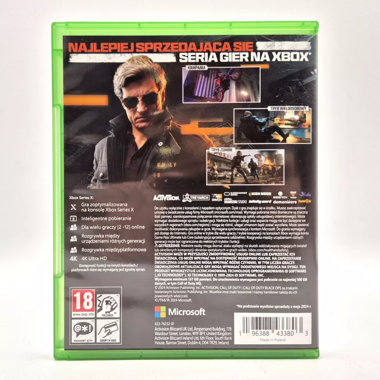 CALL OF DUTY BLACK OPS 6 XBOX ONE SERIES X