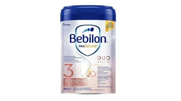 BEBILON PROFUTURA DUOBIOTIK 3 MLEKO MODYFIKOWANE PO 1. ROKU 800G