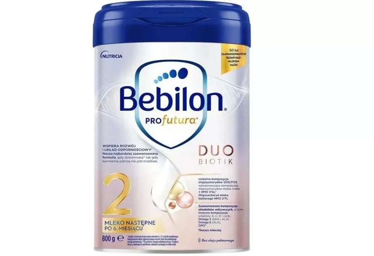 BEBILON PROFUTURA DUOBIOTIK 2 MLEKO NASTĘPNE PO 6. MIESIĄCU, 800 G