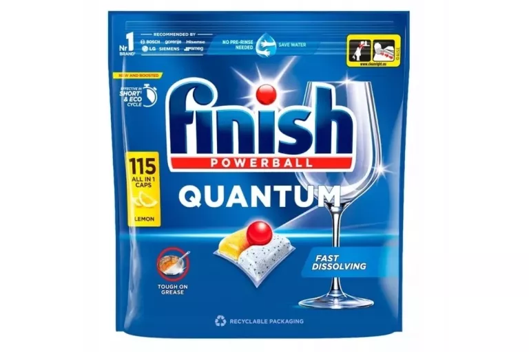FINISH QUANTUM KAPSUŁKI DO ZMYWARKI LEMON 115 SZT