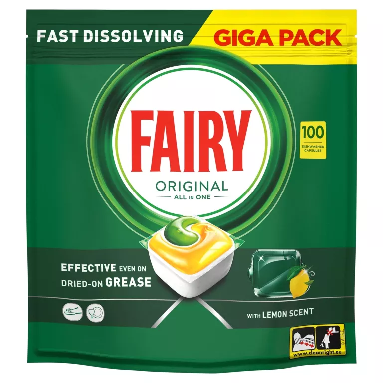 KAPSUŁKI DO ZMYWARKI FAIRY ORIGINAL 100 SZT.