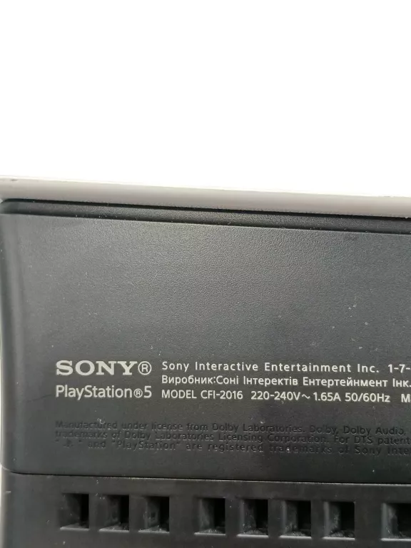 KONSOLA PS5 CFI-2016 1 TB 1 PAD POLECAMY