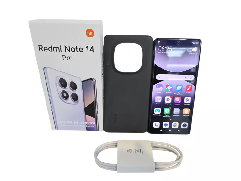 TELEFON XIAOMI REDMI NOTE 14 PRO 256/8 KOMPLET