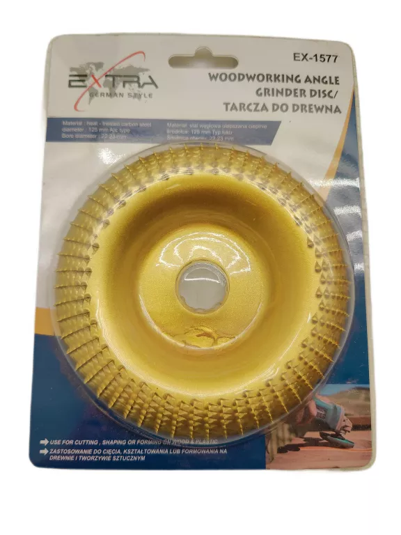 WIERTARKA DEXTER PC650ID + TARCZA DO DREWNA EXTRA EX-1577