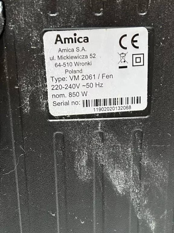 ODKURZACZ AMICA VM 2061