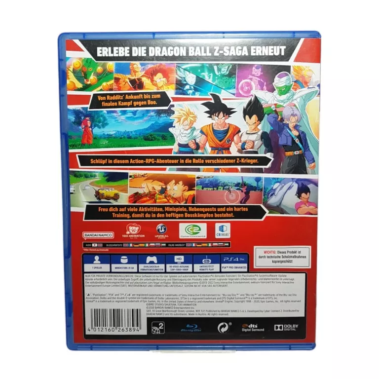 GRA NA PS4 DRAGON BALL Z: KAKAROT