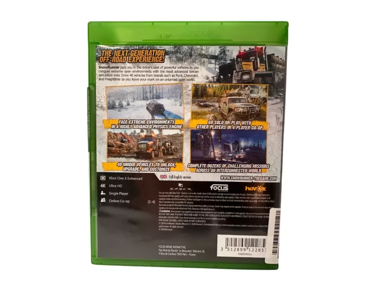 GRA SNOW RUNNER XBOX ONE