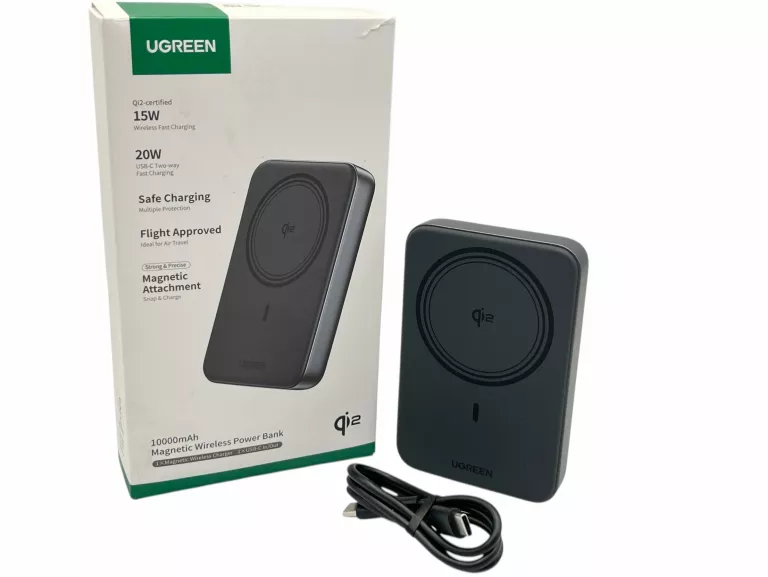 POWERBANK UGREEN 10000 MAH CZARNY PB763