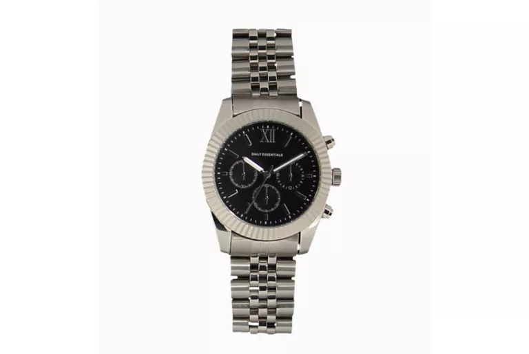 ZEGAREK NEW YORKER DAILY ESSENTIALS SREBRNY