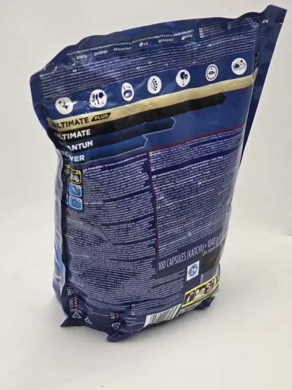 KAPSUŁKI DO ZMYWARKI FINISH QUANTUM POWERBALL LEMON 100 SZT