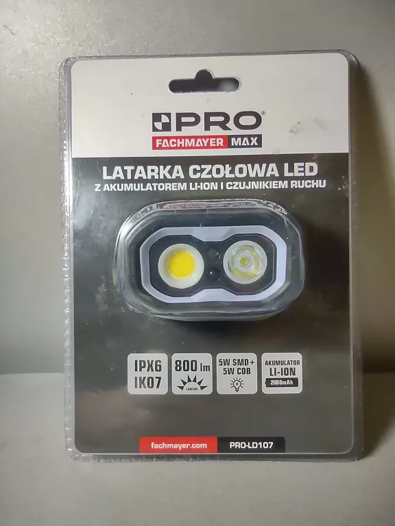 LATARKA CZOŁOWA FACHMAYER PRO-LD107