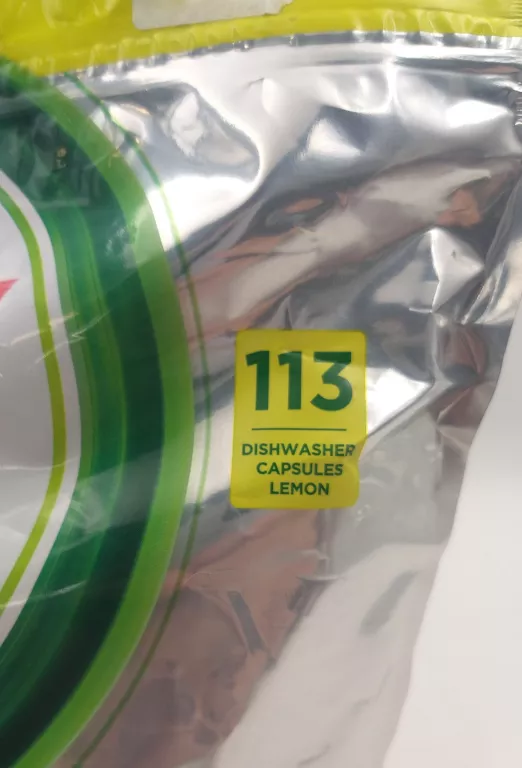 FAIRY PLATINUM ALL IN ONE KAPSUŁKI DO ZMYWARKI CYTRYNA, 113 TABLETEK