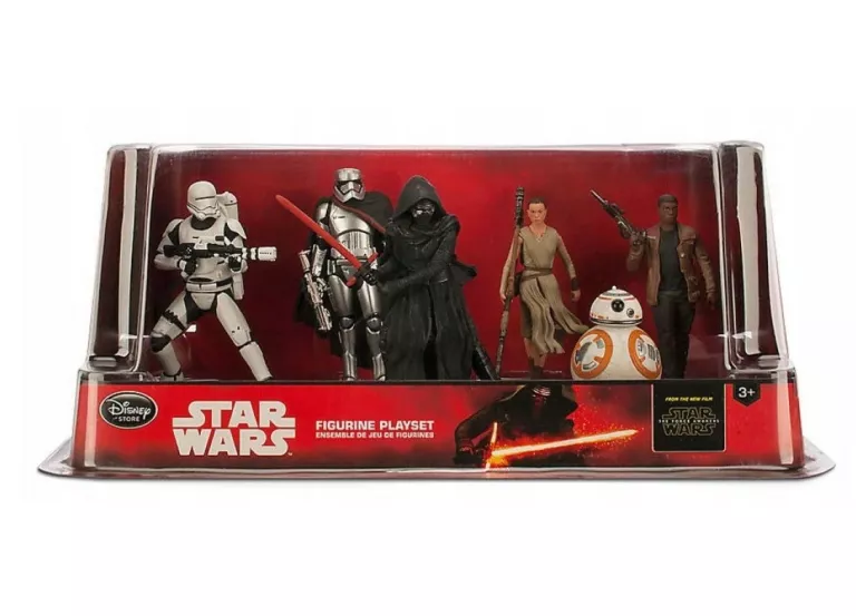 ZESTAW DO ZABAWY FIGURKAMI STAR WARS PRZEBUDZENIE MOCY, ZESTAW 6 ELEMENTÓW