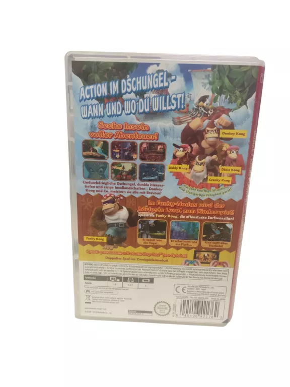DONKEY KONG COUNTRY TROPICAL FREEZY NINTENDO SWITCH