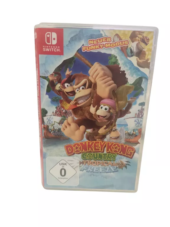 DONKEY KONG COUNTRY TROPICAL FREEZY NINTENDO SWITCH