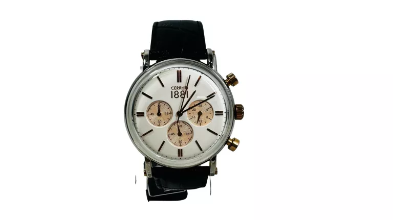 ZEGAREK CERRUTI 1881 CRA110SR01BK KOMPLET STAN BARDZO DOBRY