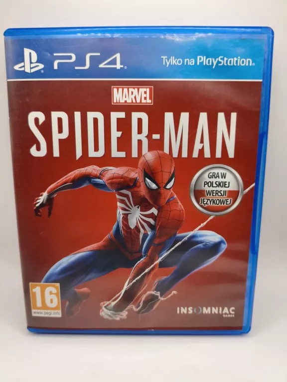 SPIDER-MAN GRA NA PS4 POLSKA WERSJA