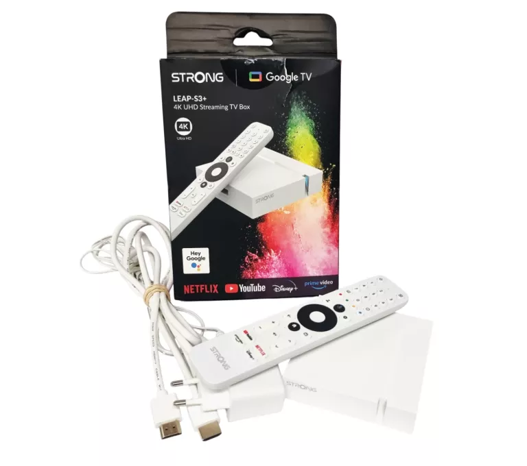 ODTWARZACZ MULTIMEDIALNY 4K STRONG LEAP-S3+