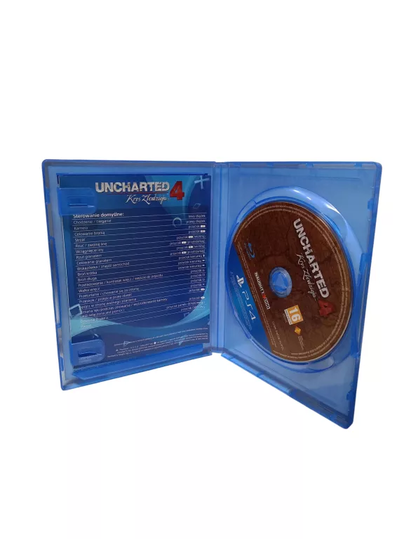 GRA NA PS4 UNCHARTED 4 KRES ZŁODZIEJA